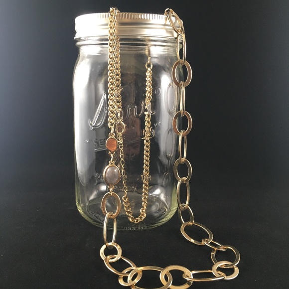 Ann Taylor Loft Gold Chain Necklace - Picture 1 of 4